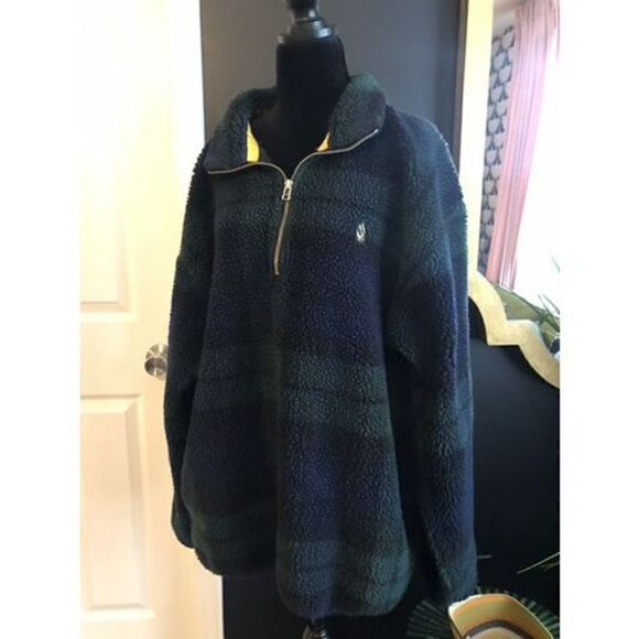 Y2K Nautica Sherpa Pullover  - Picture 3 of 4